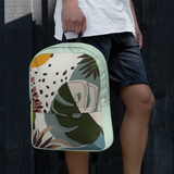 Summer Paradise Monstera Leaf Backpack