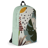 Summer Paradise Monstera Leaf Backpack