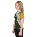 Summer Paradise Monstera Leaf Crew Neck T-Shirt