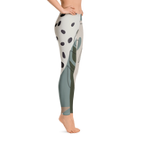 Summer Paradise Monstera Leaf Leggings