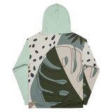 Summer Paradise Monstera Leaf Unisex Hoodie