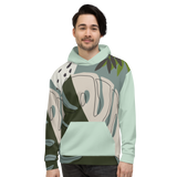 Summer Paradise Monstera Leaf Unisex Hoodie