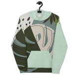 Summer Paradise Monstera Leaf Unisex Hoodie