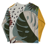 Summer Paradise Monstera Leaf Unisex Sweatshirt