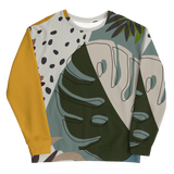Summer Paradise Monstera Leaf Unisex Sweatshirt