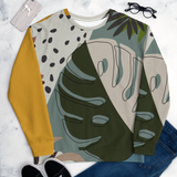 Summer Paradise Monstera Leaf Unisex Sweatshirt