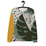 Summer Paradise Monstera Leaf Unisex Sweatshirt