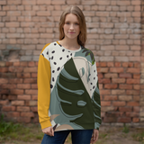 Summer Paradise Monstera Leaf Unisex Sweatshirt