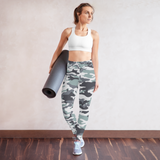 Light Camo Print Yoga Leggings