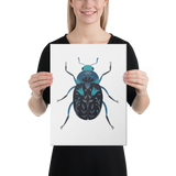 Flower Beetle Canvas