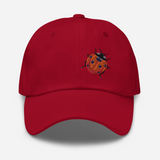 Bright Ladybug Dad Hat