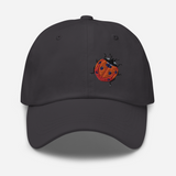 Bright Ladybug Dad Hat