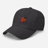 Bright Ladybug Dad Hat