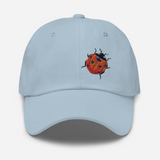 Bright Ladybug Dad Hat