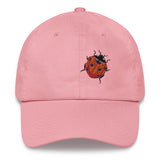 Bright Ladybug Dad Hat
