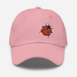 Bright Ladybug Dad Hat
