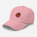 Bright Ladybug Dad Hat
