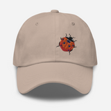 Bright Ladybug Dad Hat