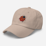 Bright Ladybug Dad Hat