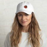 Bright Ladybug Dad Hat