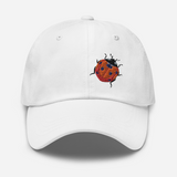 Bright Ladybug Dad Hat