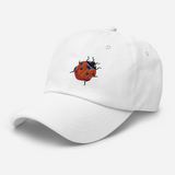 Bright Ladybug Dad Hat
