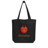 Bright Ladybug Eco Tote Bag