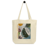 Summer Paradise Monstera Leaf Eco Tote Bag