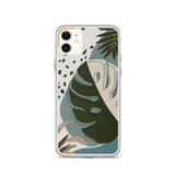 Summer Paradise Monstera Leaf iPhone Case