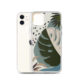 Summer Paradise Monstera Leaf iPhone Case