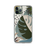 Summer Paradise Monstera Leaf iPhone Case