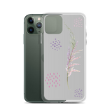 Points and Flowers iPhone Case