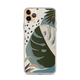 Summer Paradise Monstera Leaf iPhone Case