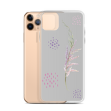 Points and Flowers iPhone Case