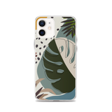 Summer Paradise Monstera Leaf iPhone Case