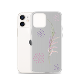 Points and Flowers iPhone Case