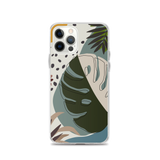 Summer Paradise Monstera Leaf iPhone Case