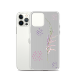 Points and Flowers iPhone Case