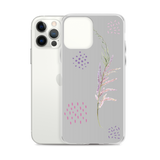 Points and Flowers iPhone Case