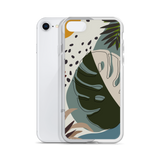Summer Paradise Monstera Leaf iPhone Case
