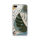 Summer Paradise Monstera Leaf iPhone Case