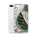 Summer Paradise Monstera Leaf iPhone Case