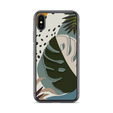 Summer Paradise Monstera Leaf iPhone Case