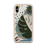 Summer Paradise Monstera Leaf iPhone Case
