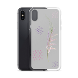 Points and Flowers iPhone Case