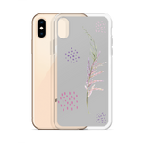 Points and Flowers iPhone Case
