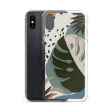 Summer Paradise Monstera Leaf iPhone Case