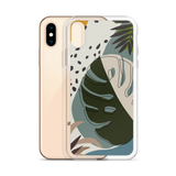 Summer Paradise Monstera Leaf iPhone Case