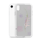 Points and Flowers iPhone Case