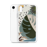 Summer Paradise Monstera Leaf iPhone Case